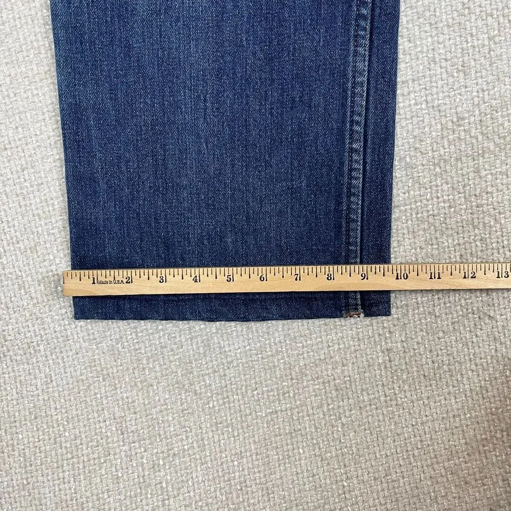Vintage Levis Orange Tab Fleece Lined Jeans 36x26 Blue 80's 39103 2517